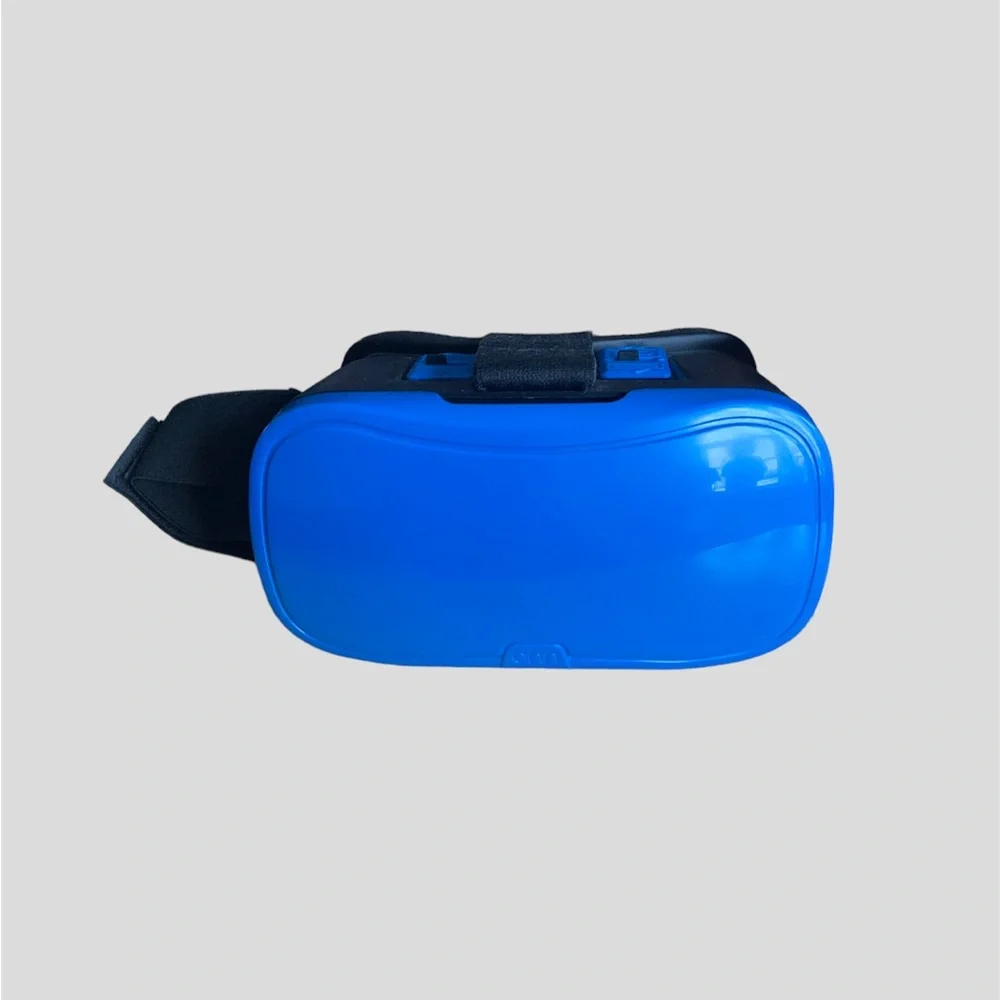 Blue and Black Smartphone VR Headset with Padded Comfort